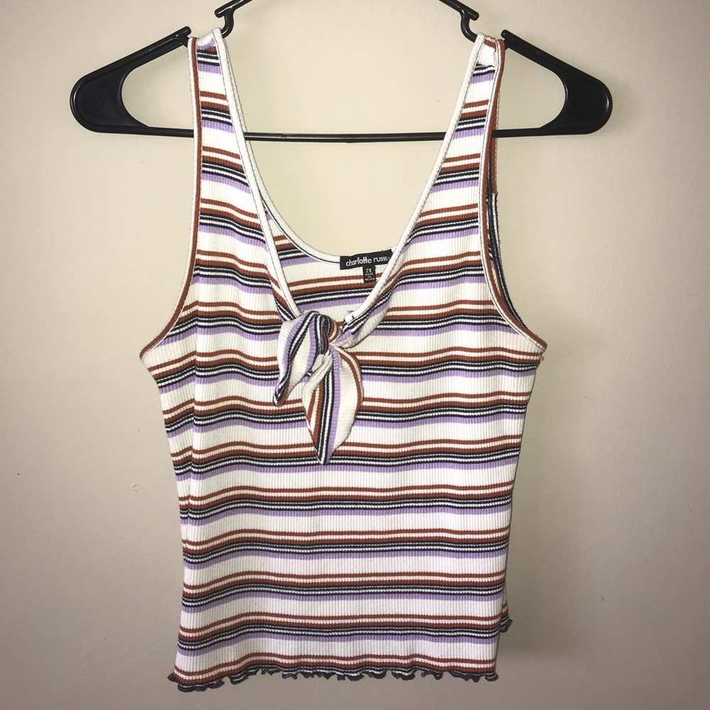 Striped tank top
